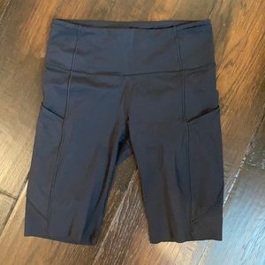Lululemon Fast and Free Bike Shorts 10”